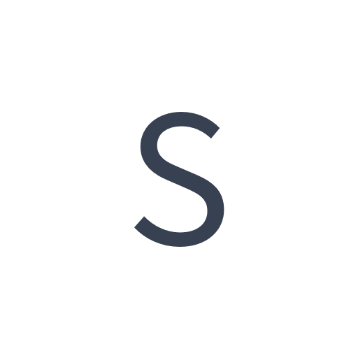 「S」のゴシック体の画像