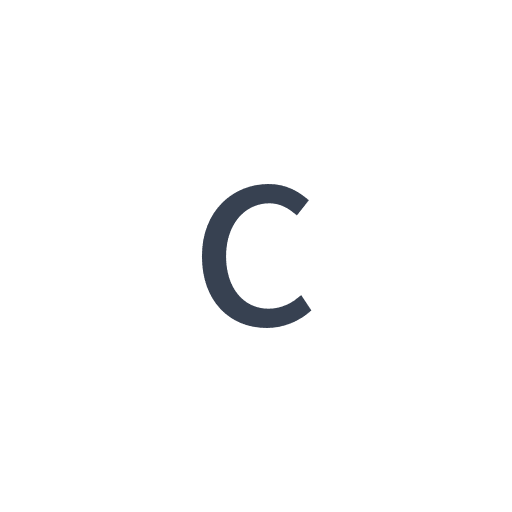 「c」のゴシック体の画像