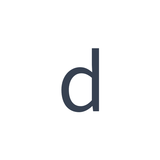 「d」のゴシック体の画像