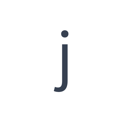 「j」のゴシック体の画像