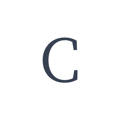 「C」の明朝体の画像