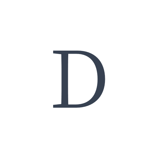 「D」の明朝体の画像