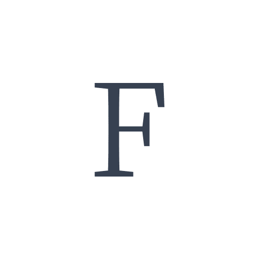 「F」の明朝体の画像