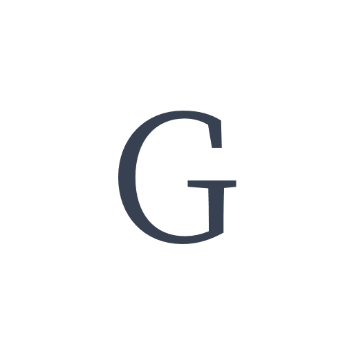 「G」の明朝体の画像