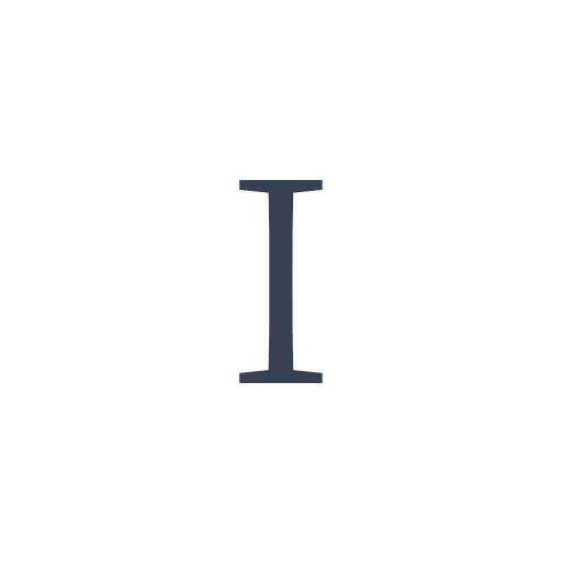 「I」の明朝体の画像