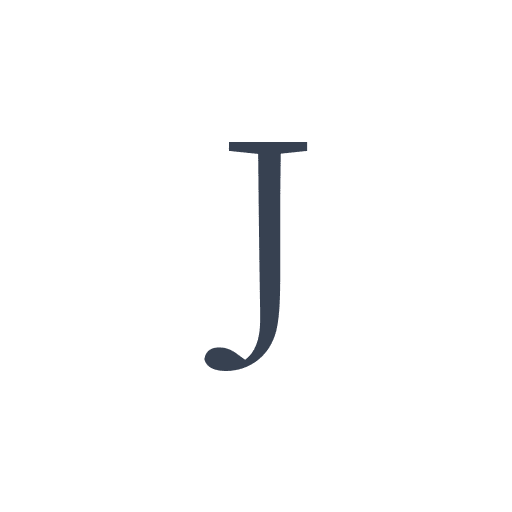 「J」の明朝体の画像