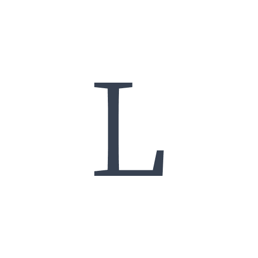 「L」の明朝体の画像
