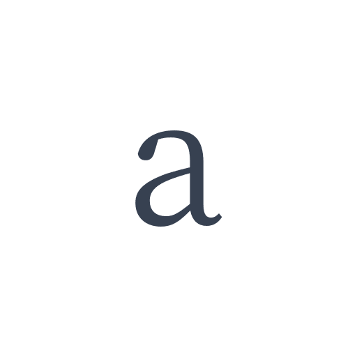 「a」の明朝体の画像