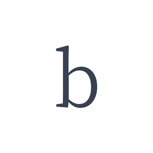 「b」の明朝体の画像