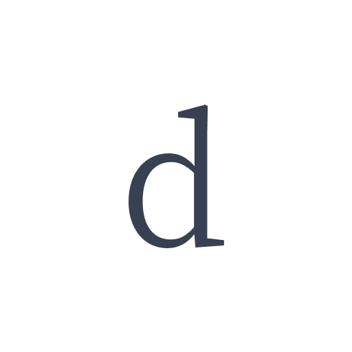 「d」の明朝体の画像