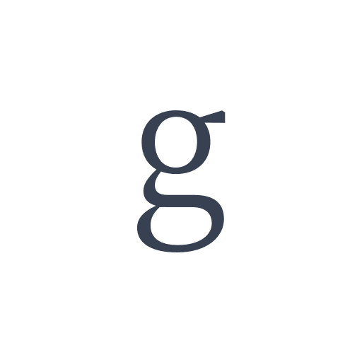 「g」の明朝体の画像