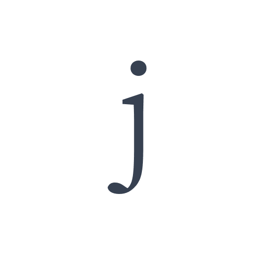 「j」の明朝体の画像