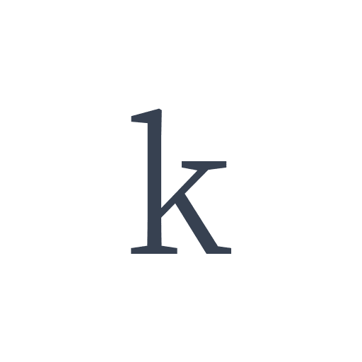「k」の明朝体の画像