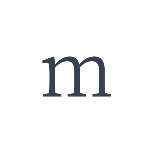 「m」の明朝体の画像