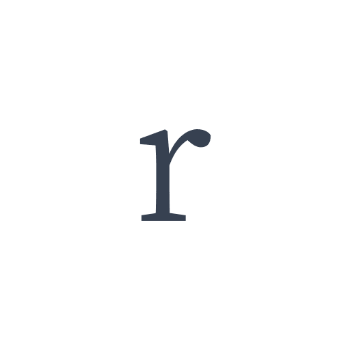 「r」の明朝体の画像