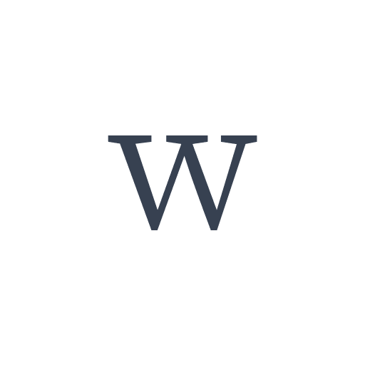 「w」の明朝体の画像