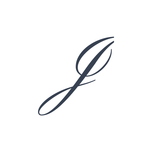 「J」の筆記体の画像